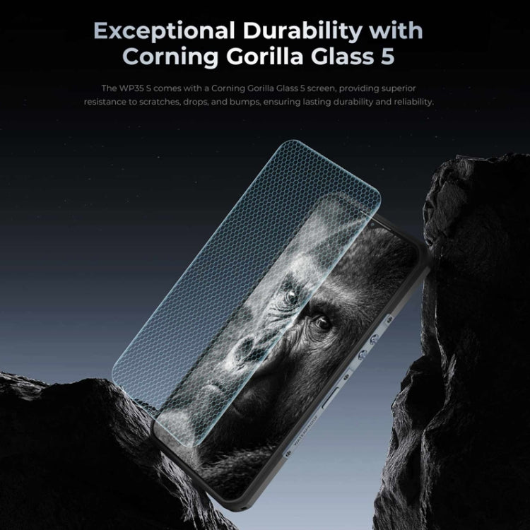 Oukitel WP35 S 4G Rugged Phone, 6GB+256GB, IP68/IP69K, Side Fingerprint, 11000mAh, 6.56 inch Android 14 MediaTek Helio G85 Octa Core, NFC, OTG, Network: 4G (Green) - OUKITEL by OUKITEL | Online Shopping UK | buy2fix