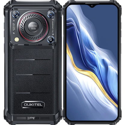 Oukitel WP36 Pro, 6GB+256GB, IP68/IP69K, Fingerprint Identification, 10600mAh, 6.52 inch MediaTek MT8788 Octa Core, NFC, OTG, Network: 4G (Black) - OUKITEL by OUKITEL | Online Shopping UK | buy2fix