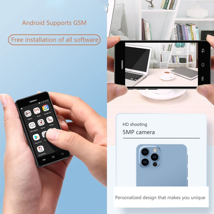 MELROSE S9 Pro, 2GB+16GB, 3.0 inch Android 8.1 MTK6580 Quad Core, Bluetooth, WiFi, Network: 3G (Black) - Melrose by MELROSE | Online Shopping UK | buy2fix