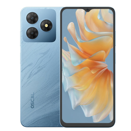 Blackview Oscal FLAT 2, 4GB+128GB, 6.6 inch Android 14 Unisoc T606 Octa Core, Network: 4G (Ripple Blue) - Blackview by Blackview | Online Shopping UK | buy2fix