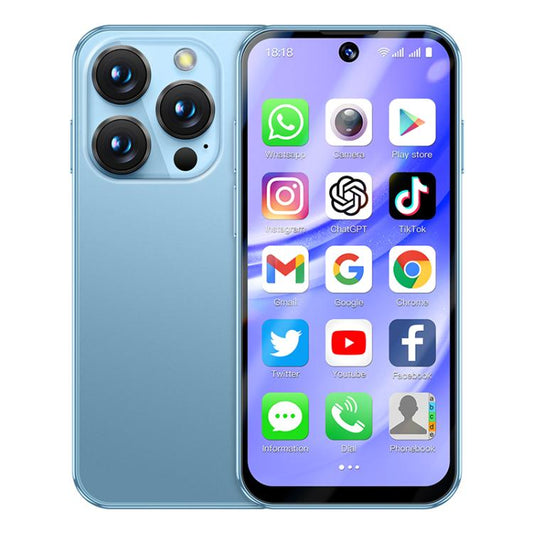 SOYES XS19 Pro, 3GB+32GB, 3.8 inch Android 12.0 MTK6762 Quad Core, Network: 4G, Dual SIM, GPS, OTG, Support Google Play Store (Blue) - SOYES by SOYES | Online Shopping UK | buy2fix