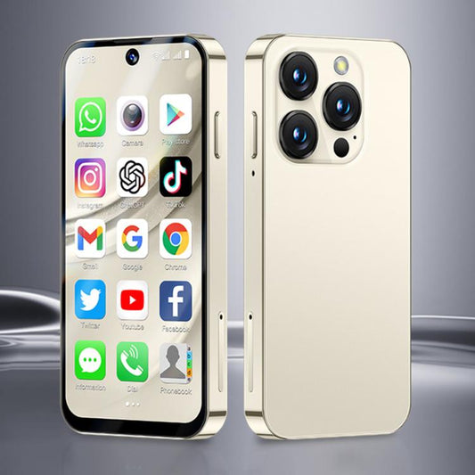 SOYES XS19 Pro, 4GB+64GB, 3.8 inch Android 12.0 MTK6762 Quad Core, Network: 4G, Dual SIM, GPS, OTG, Support Google Play Store (Beige) - SOYES by SOYES | Online Shopping UK | buy2fix