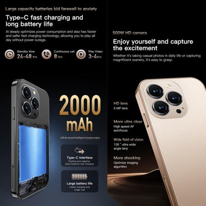 SOYES ONEMYTH M16 Pro, 2GB+16GB, 4.0 inch Android 10.0 MTK6580 Quad Core, Network: 3G, Dual SIM (Black) - SOYES by SOYES | Online Shopping UK | buy2fix