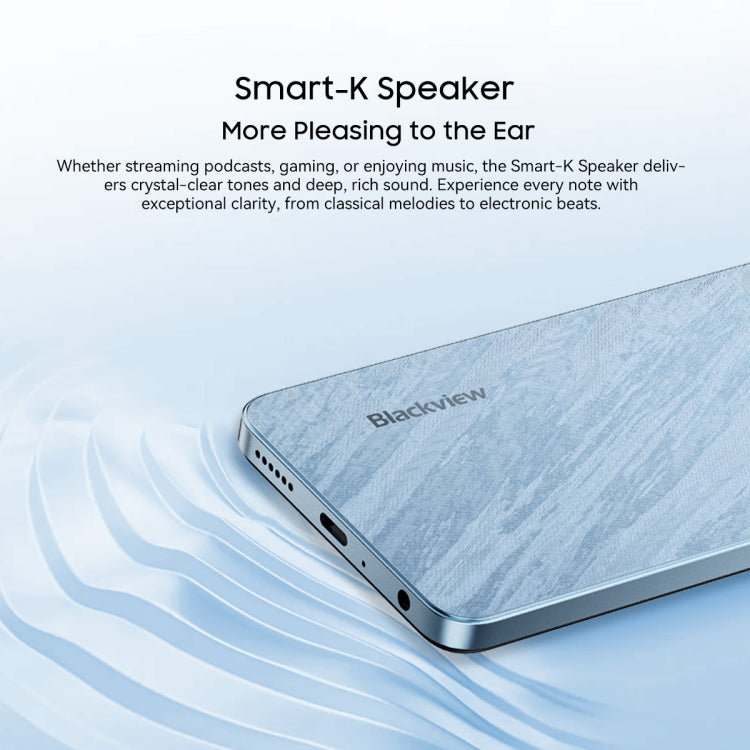 Blackview WAVE 8, 4GB+128GB, 6.56 inch Android 14 Unisoc T606 Octa Core, Network: 4G, OTG (Blue) - Blackview by Blackview | Online Shopping UK | buy2fix
