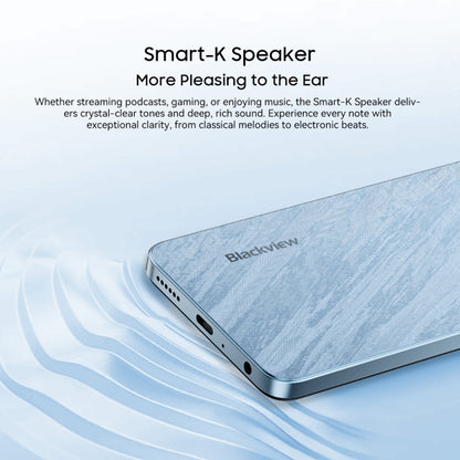 Blackview WAVE 8, 4GB+128GB, 6.56 inch Android 14 Unisoc T606 Octa Core, Network: 4G, OTG (Blue) - Blackview by Blackview | Online Shopping UK | buy2fix