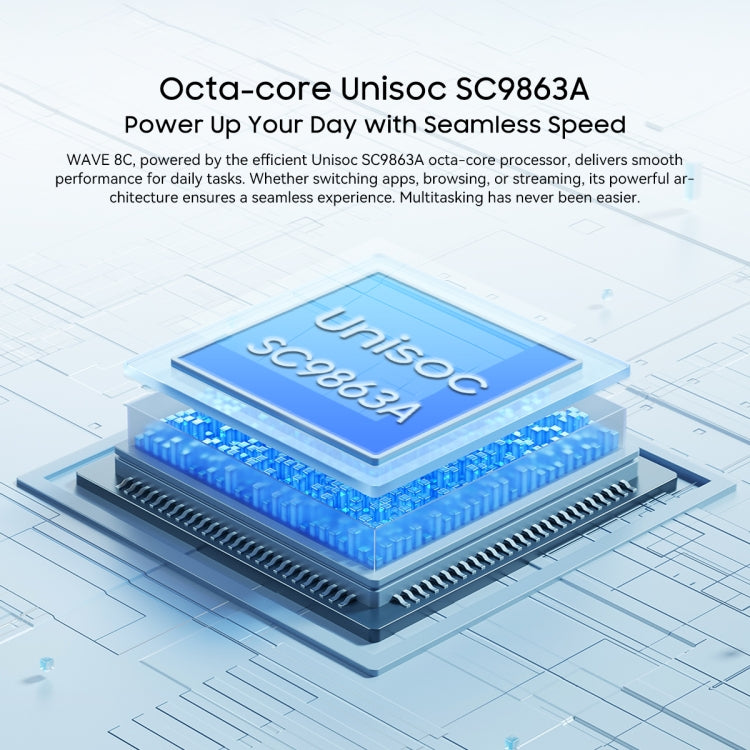 Blackview WAVE 8C, 2GB+64GB, 6.56 inch Android 14 GO Unisoc SC9863A Octa Core, Network: 4G, OTG (Purple) - Blackview by Blackview | Online Shopping UK | buy2fix