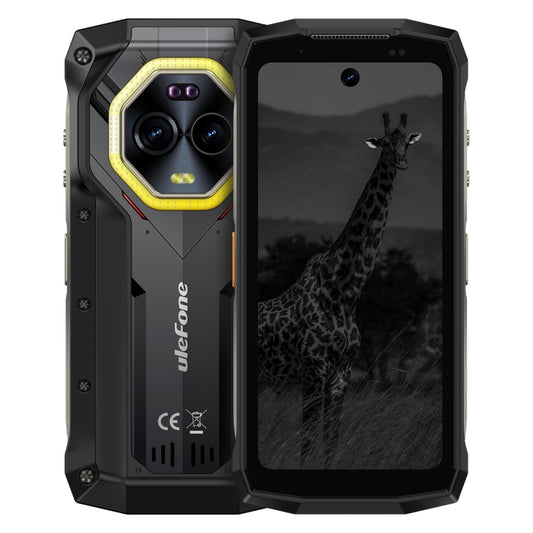 Ulefone Armor Mini 20 Pro, 8GB+256GB, IP68/IP69K Rugged Phone, 4.7 inch Android 14 MediaTek Dimensity 6300 5G Octa Core, Network: 5G, NFC, OTG (Mecha Black) - Ulefone by Ulefone | Online Shopping UK | buy2fix