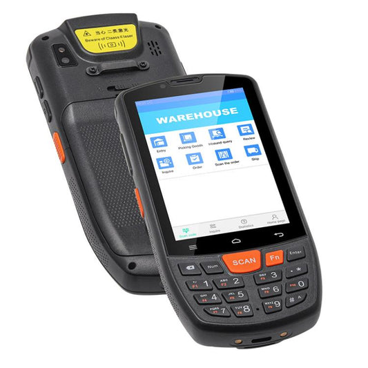 UNIWA HS006 Industrial PDA QR Code Scanner, 2GB+16GB, 4.0 inch Android 11 MediaTek MT6762 Octa Core, NFC, Network: 4G (UK Plug) - UNIWA by UNIWA | Online Shopping UK | buy2fix
