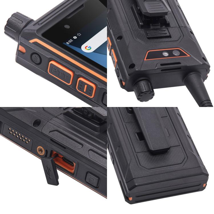 UNIWA P4 Plus UHF Walkie Talkie Rugged Phone, 4GB+64GB, 4.0 inch Android 14 MediaTek MT6765 Helio P35 Octa Core, Network: 4G (US Plug) - UNIWA by UNIWA | Online Shopping UK | buy2fix