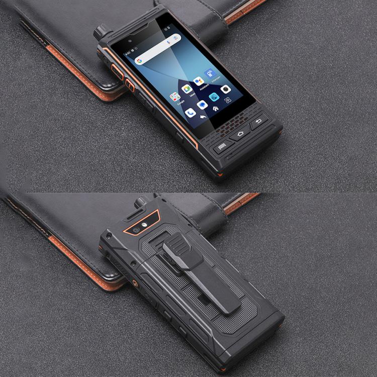 UNIWA P4 Plus UHF Walkie Talkie Rugged Phone, 4GB+64GB, 4.0 inch Android 14 MediaTek MT6765 Helio P35 Octa Core, Network: 4G (US Plug) - UNIWA by UNIWA | Online Shopping UK | buy2fix