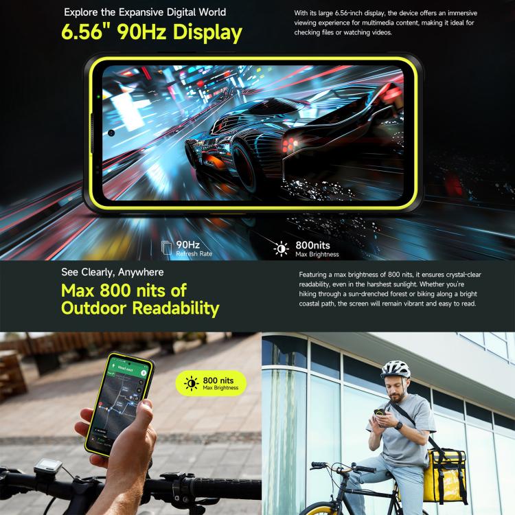 Ulefone Armor X31, 6GB+128GB, Night Vision, IP68/IP69K Rugged Phone, 6.56 inch Android 14 MediaTek Helio G91 Octa Core, Network: 4G, NFC, OTG (Orange) - Ulefone by Ulefone | Online Shopping UK | buy2fix