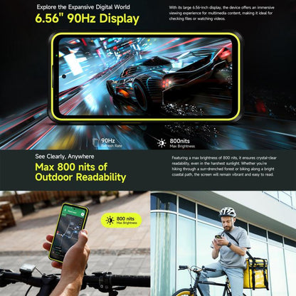 Ulefone Armor X31, 6GB+128GB, Night Vision, IP68/IP69K Rugged Phone, 6.56 inch Android 14 MediaTek Helio G91 Octa Core, Network: 4G, NFC, OTG (Black) - Ulefone by Ulefone | Online Shopping UK | buy2fix