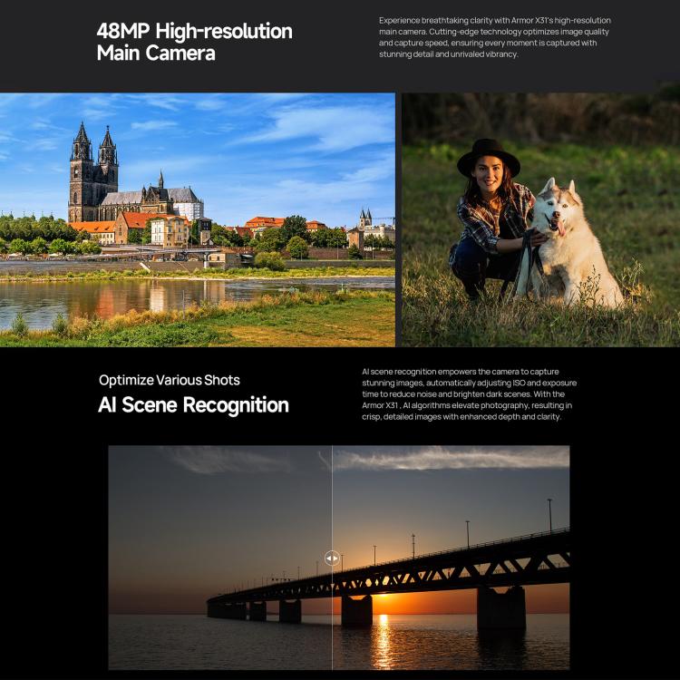 Ulefone Armor X31, 6GB+128GB, Night Vision, IP68/IP69K Rugged Phone, 6.56 inch Android 14 MediaTek Helio G91 Octa Core, Network: 4G, NFC, OTG (Orange) - Ulefone by Ulefone | Online Shopping UK | buy2fix