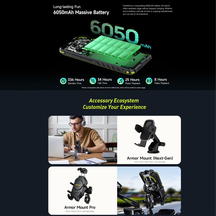 Ulefone Armor X31, 6GB+128GB, Night Vision, IP68/IP69K Rugged Phone, 6.56 inch Android 14 MediaTek Helio G91 Octa Core, Network: 4G, NFC, OTG (Orange) - Ulefone by Ulefone | Online Shopping UK | buy2fix