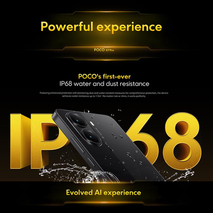 Xiaomi POCO X7 Pro 5G Global, 12GB+256GB, In-screen Fingerprint, 6.67 inch Xiaomi HyperOS 2 MediaTek Dimensity 8400-Ultra Octa Core, NFC, Network: 5G (Green) - Xiaomi MI by Xiaomi | Online Shopping UK | buy2fix