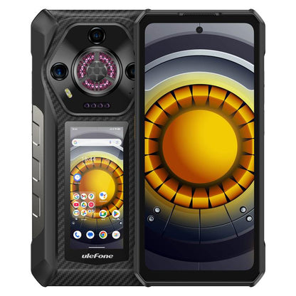Ulefone Armor 30 Pro Rugged Phone, 16GB+512GB, Night Vision, 6.95 inch + 3.4 inch Dual Screen Android 14 MediaTek Dimensity 7300X Octa Core, Network: 5G, OTG, NFC (Black) - Ulefone by Ulefone | Online Shopping UK | buy2fix