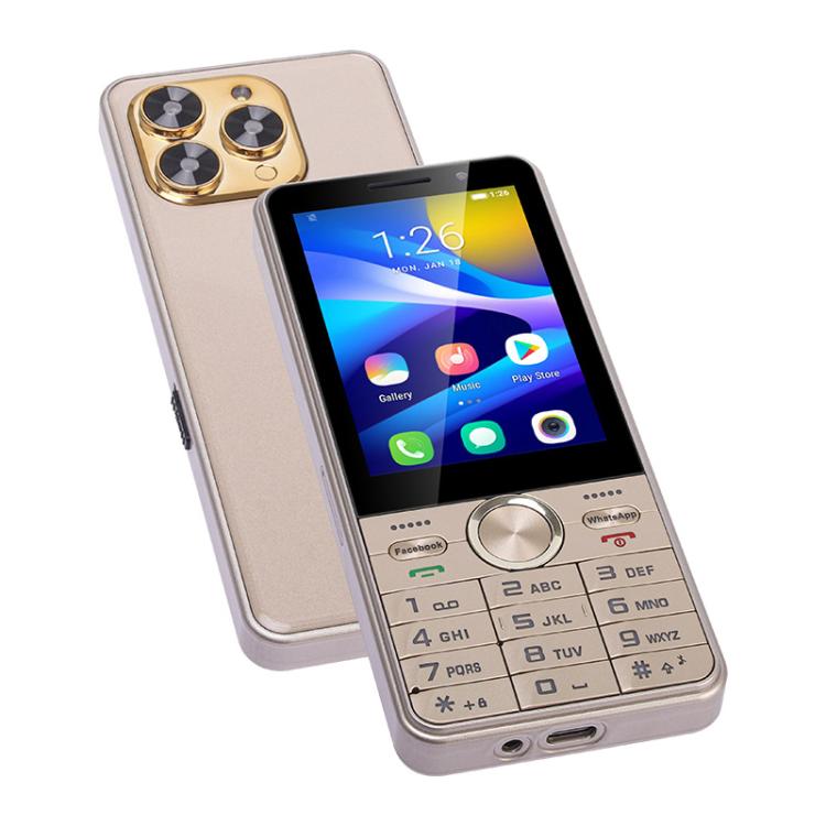 UNIWA XS17 Feature Phone, 2GB+16GB, 3.5 inch Android 8.1 MT6737M Quad Core, Network: 4G, Dual SIM Card (Black) - UNIWA by UNIWA | Online Shopping UK | buy2fix