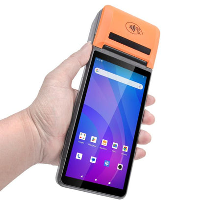 UNIWA V4P Standard Edition, 6 inch NFC Android 13 Smart Handheld POS Phone with Thermal Printer, 3GB+16GB, Unisoc SC9863a Octa Core, Network: 4G (Black) - UNIWA by UNIWA | Online Shopping UK | buy2fix