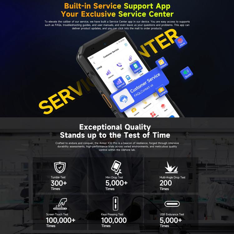 Ulefone Armor X32 Pro 5G, 8GB+256GB, Night Vision, IP68/IP69K Rugged Phone, 5.65 inch Android 14 MediaTek Dimensity 6300 Octa Core, Network: 5G, NFC, OTG (Few Orange) - Ulefone by Ulefone | Online Shopping UK | buy2fix