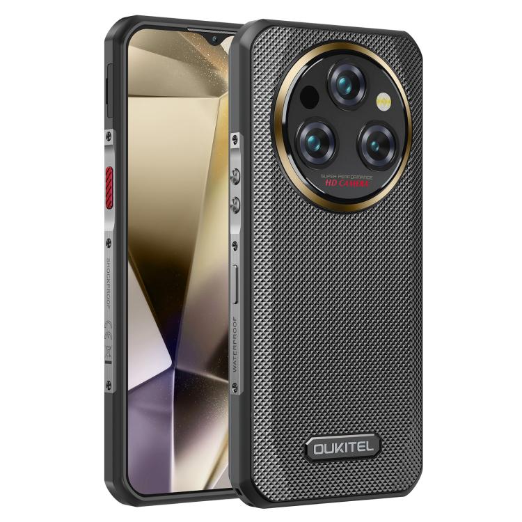 Oukitel WP35 Pro 5G Rugged Phone, 12GB+512GB, 6.6 inch Android 14 MediaTek Dimensity 6300 Octa Core, NFC, OTG, Network: 5G (Black) - OUKITEL by OUKITEL | Online Shopping UK | buy2fix