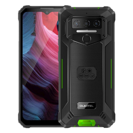 Oukitel WP23 Plus Rugged Phone, 8GB+256GB, 6.52 inch Android 14.0Unisoc T606 Octa-core, NFC, OTG, Network: 4G (Green) - OUKITEL by OUKITEL | Online Shopping UK | buy2fix