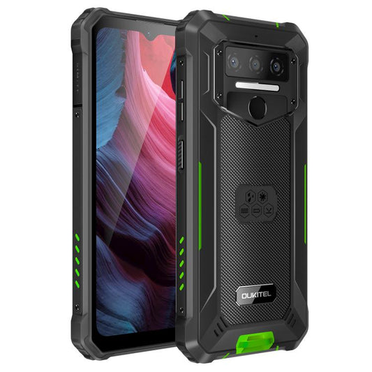 Oukitel WP23 Plus Rugged Phone, 8GB+256GB, 6.52 inch Android 14.0Unisoc T606 Octa-core, NFC, OTG, Network: 4G (Green) - OUKITEL by OUKITEL | Online Shopping UK | buy2fix