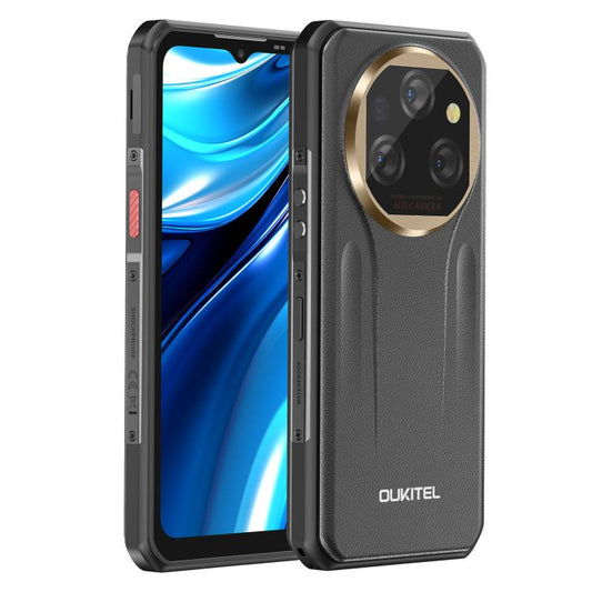 Oukitel WP39 Pro 5G Rugged Phone, 12GB+512GB, Night Vision, Fingerprint Identification, 6.6 inch Android 14 MediaTek Dimensity 6300 Octa Core, NFC, OTG, Network: 5G (Gold) - OUKITEL by OUKITEL | Online Shopping UK | buy2fix