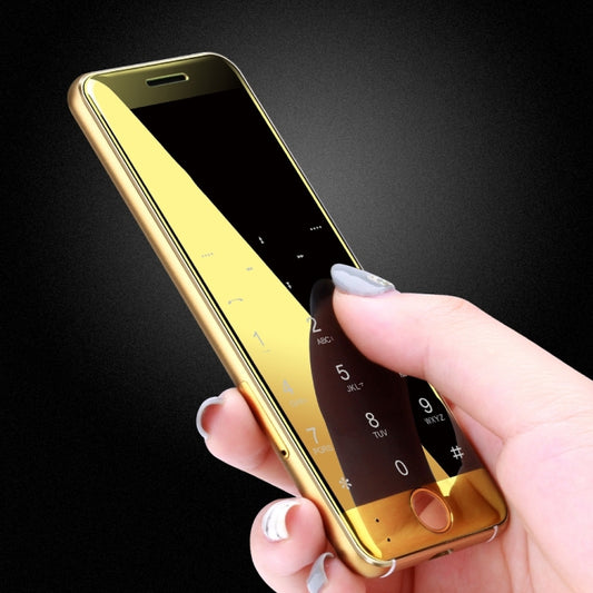 Ulcool V66+, 1.54 inch, MTK6261D, Support Bluetooth Sync, Bluetooth Dial, FM, Anti-lost, GSM, Dual SIM (Gold) - Others by buy2fix | Online Shopping UK | buy2fix