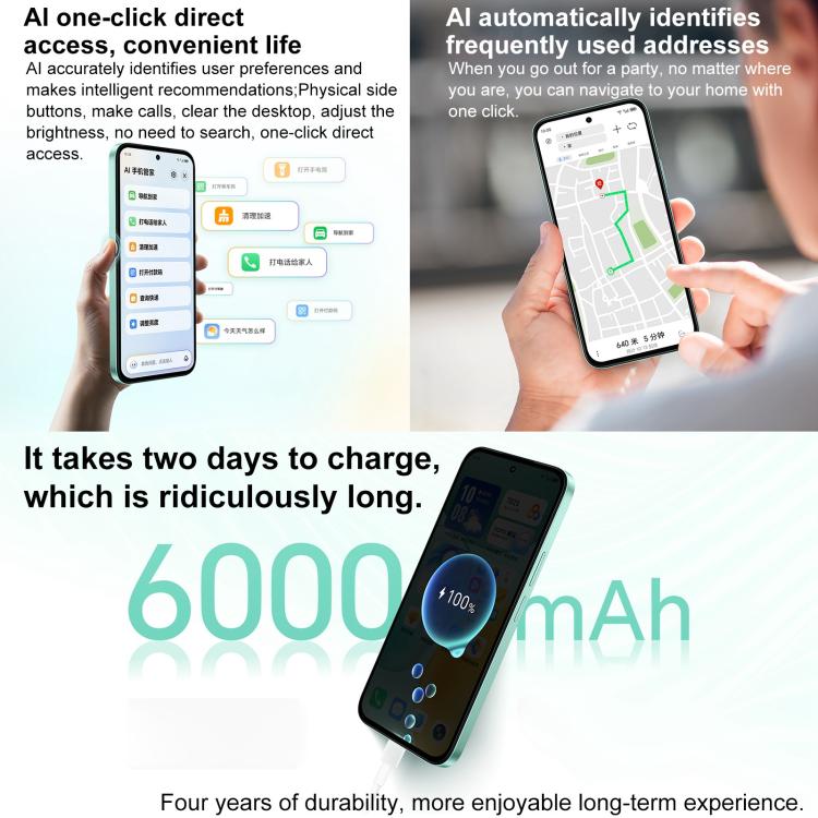 Honor Play 60, 6GB+128GB, Side Fingerprint, 6.61 inch MagicOS 9.0 Dimensity 6300 Octa Core, Network: 5G, OTG (Black) - Other by buy2fix | Online Shopping UK | buy2fix