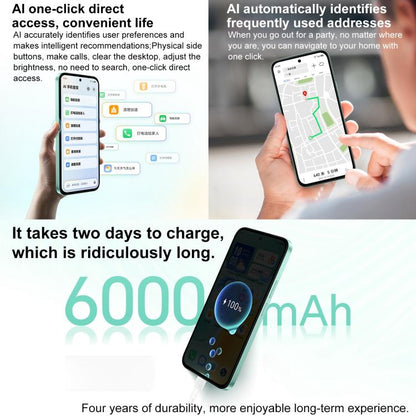 Honor Play 60, 6GB+128GB, Side Fingerprint, 6.61 inch MagicOS 9.0 Dimensity 6300 Octa Core, Network: 5G, OTG (Black) - Other by buy2fix | Online Shopping UK | buy2fix