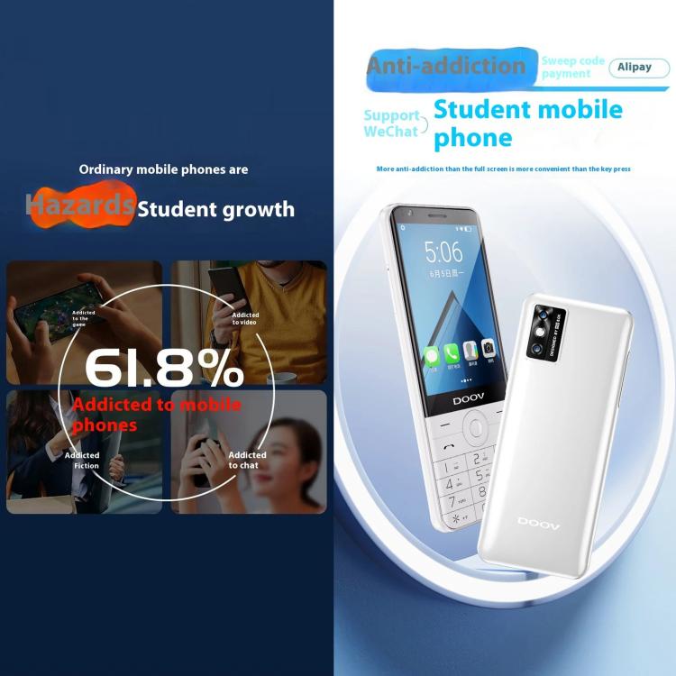 DOOV R17 Pro /  Z17 Keypad Phone, 4GB+64GB, 3.5 inch Android 12 Mediatek MT6761 Quad Core, Network: 4G, Support Google Store (Black) - Other by DOOV | Online Shopping UK | buy2fix