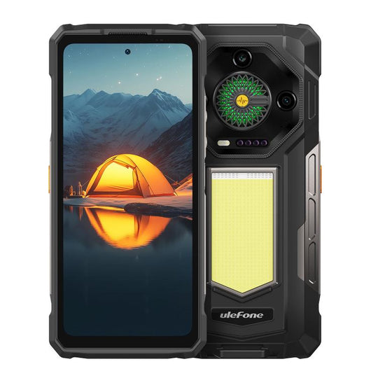 Ulefone Armor 33 Rugged Phone, 12GB+512GB, 6.95 inch Android 15 MediaTek Helio G100 Octa Core, Network: 4G, OTG, NFC, LED Light (Black)