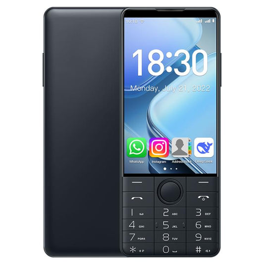 DOOV R70 Keypad Phone, 6GB+128GB, 4 inch Android 13 Mediatek MT6762 Octa Core, Network: 4G, Support Google Store, No Camera (Black) - Other by DOOV | Online Shopping UK | buy2fix