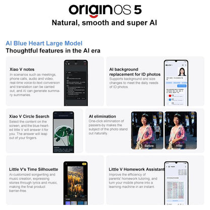 vivo Y50 5G, 4GB+128GB, Face ID / Side Fingerprint, 6.74 inch Android 15 OriginOS 5 Dimensity 6300 Octa Core, OTG, Network: 5G (Blue) - vivo by vivo | Online Shopping UK | buy2fix