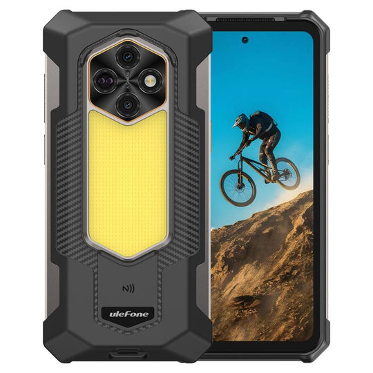 Ulefone RugKing 5 Pro Rugged Phone, 8GB+256GB, Side Fingerprint, 20000mAh Battery, 6.78 inch Android 16 Unisoc T7250 Octa Core, Network: 4G, NFC, OTG (Black)
