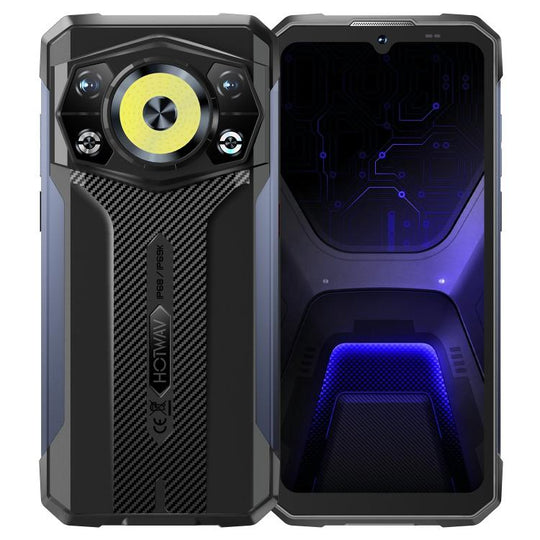 HOTWAV Cyber 17 Rugged Phone, 6GB+128GB, 6.75 inch Android 16 Unisoc T7250 UMS9230E Octa Core, Network: 4G, NFC, OTG (Blue)