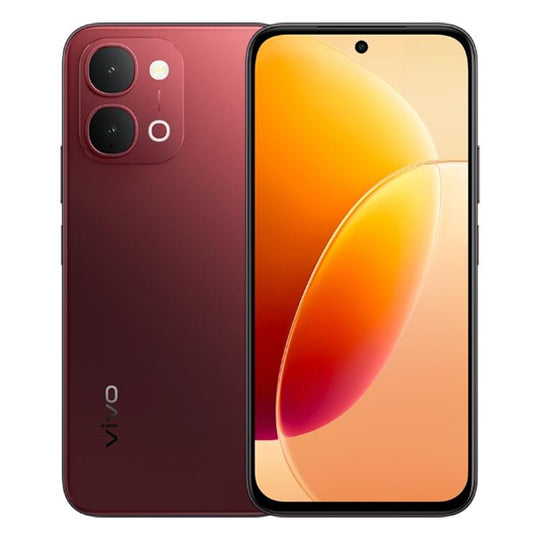 vivo Y500i, 12GB+512GB, Side Fingerprint, 6.75 inch Android 16 OriginOS 6 Snapdragon 4 Gen 2 Octa Core, OTG, NFC, Network: 5G (Red)