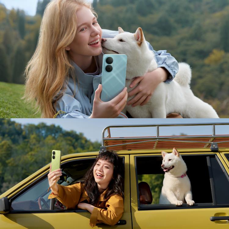 HUAWEI Enjoy 80, 8GB+128GB, Side Fingerprint, 6.67 inch HarmonyOS 4.0, OTG, Not Support Google Play (White) - Huawei Mate & P by Huawei | Online Shopping UK | buy2fix