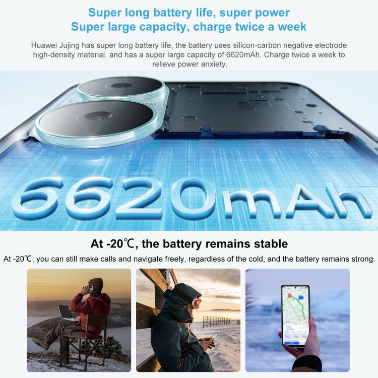 HUAWEI Enjoy 80, 8GB+256GB, Side Fingerprint, 6.67 inch HarmonyOS 4.0, OTG, Not Support Google Play (White) - Huawei Mate & P by Huawei | Online Shopping UK | buy2fix