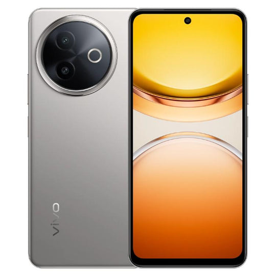 vivo Y300i, 8GB+256GB, Face ID / Side Fingerprint, 6.68 inch Android 15 OriginOS 5 Snapdragon 4 Gen 2 Octa Core, OTG, NFC, Network: 5G (Titanium Color)