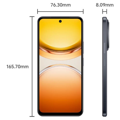 vivo Y300i, 12GB+256GB, Face ID / Side Fingerprint, 6.68 inch Android 15 OriginOS 5 Snapdragon 4 Gen 2 Octa Core, OTG, NFC, Network: 5G (Black) - vivo by vivo | Online Shopping UK | buy2fix