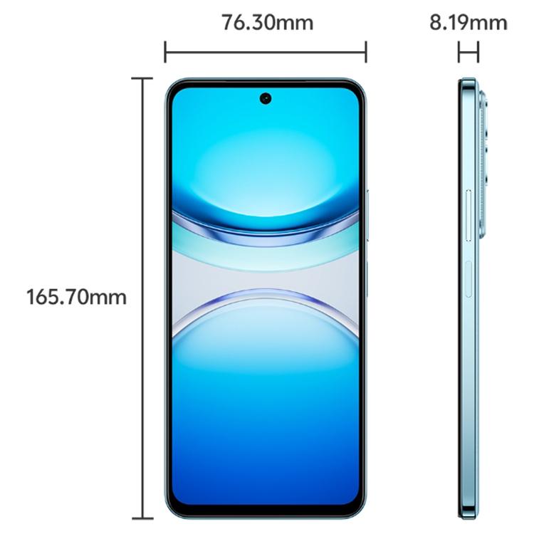 vivo Y300t, 12GB+256GB, Face ID / Side Fingerprint,  6.72 inch Android 15 OriginOS 5 Dimensity 7300 Octa Core, OTG, NFC, Network: 5G (Aqua Blue) - vivo by vivo | Online Shopping UK | buy2fix