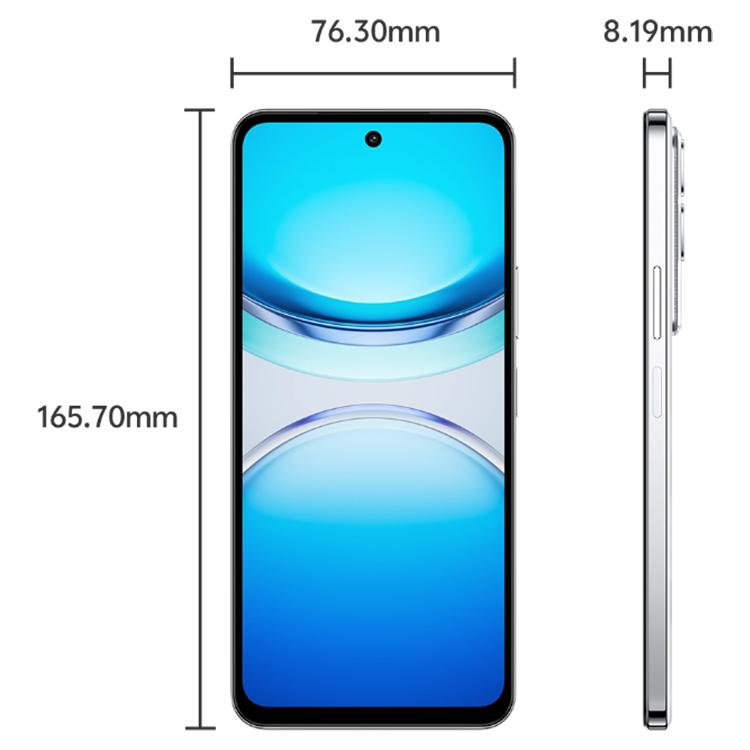 vivo Y300t, 12GB+256GB, Face ID / Side Fingerprint,  6.72 inch Android 15 OriginOS 5 Dimensity 7300 Octa Core, OTG, NFC, Network: 5G (White) - vivo by vivo | Online Shopping UK | buy2fix