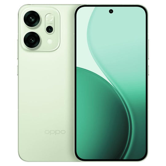 OPPO Reno14 AI Phone, 16GB+256GB, Screen Fingerprint, 6.59 inch ColorOS 15.0 Dimensity 8350 Octa Core, NFC, OTG, Network: 5G (Green)