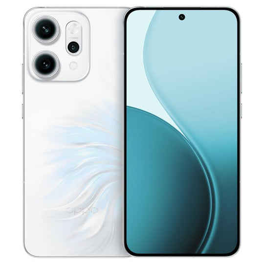 OPPO Reno14 Pro AI Phone, 12GB+512GB, Screen Fingerprint, 6.83 inch ColorOS 15.0 Dimensity 8450 Octa Core, NFC, OTG, Network: 5G (White)