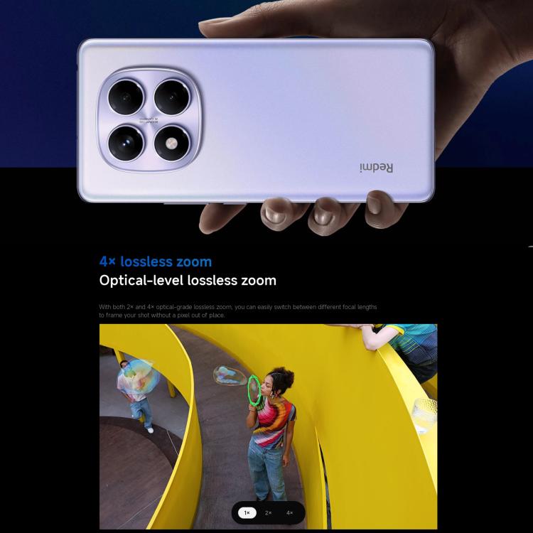 Xiaomi Redmi Note 14 Pro 4G Global, 8GB+256GB, In-screen Fingerprint, 6.67 inch Xiaomi HyperOS Helio G100-Ultra Octa Core, NFC, Network: 4G (Blue) - Xiaomi Redmi by Xiaomi | Online Shopping UK | buy2fix