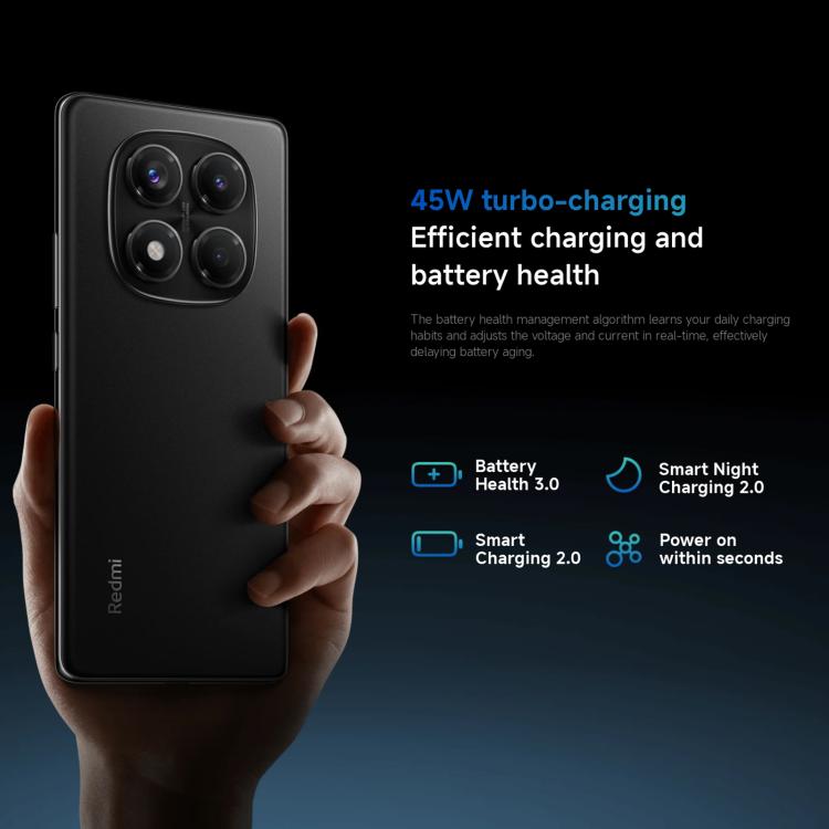 Xiaomi Redmi Note 14 Pro 4G Global, 12GB+256GB, In-screen Fingerprint, 6.67 inch Xiaomi HyperOS Helio G100-Ultra Octa Core, NFC, Network: 4G (Black) - Xiaomi Redmi by Xiaomi | Online Shopping UK | buy2fix