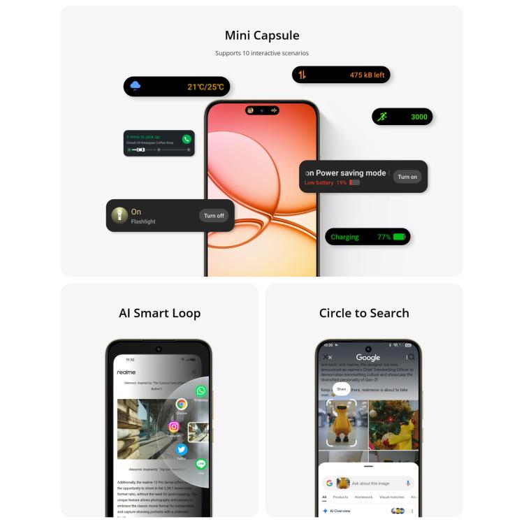 Realme 15T, 8GB+128GB, Screen Fingerprint Identification, 6.57 inch Realme UI 6.0 Android 15 MediaTek Dimensity 6400 Max Octa Core, NFC, Network: 5G (Blue) - OPPO by Realme | Online Shopping UK | buy2fix