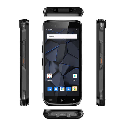 UNIWA M600 IP67 Rugged Phone, 4GB+64GB, 6 inch Android 12, MediaTek MT6762 Octa Core, Network: 4G, UK Plug (Black) - UNIWA by UNIWA | Online Shopping UK | buy2fix