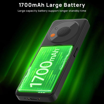 UNIWA V2000 Elder Keypad Phone, 2.4 inch Unisoc T107, 1700mAh Battery, LED Flashlight, SOS, Network: 4G, UK Plug (Black) - UNIWA by UNIWA | Online Shopping UK | buy2fix